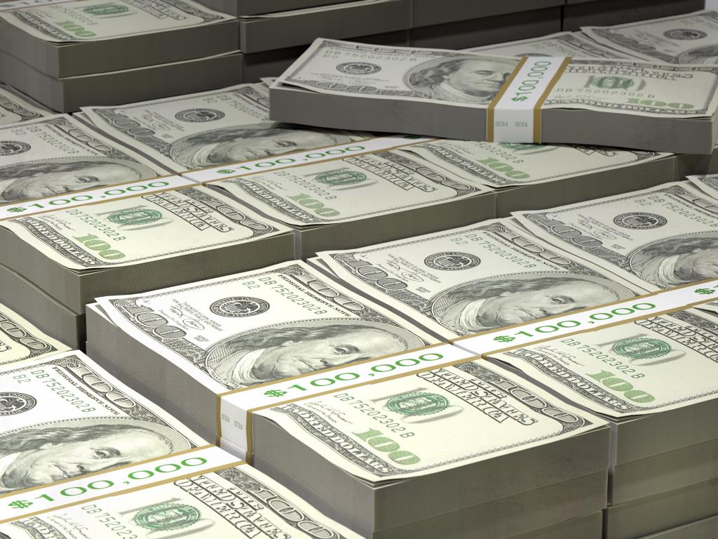 Scheine US-Dollar